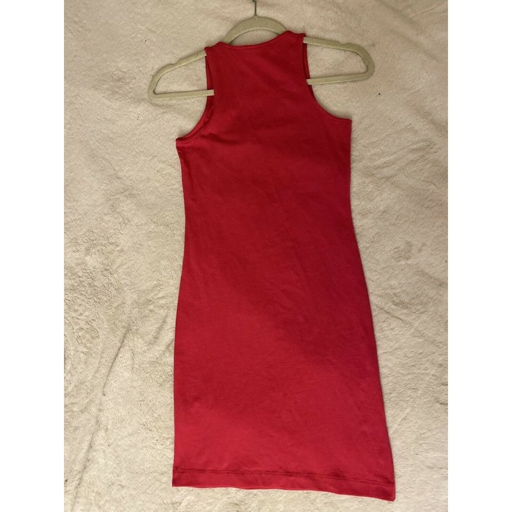 H&m Pink Cotton Bodycon Dress XS NWT - Picture 5 of 5